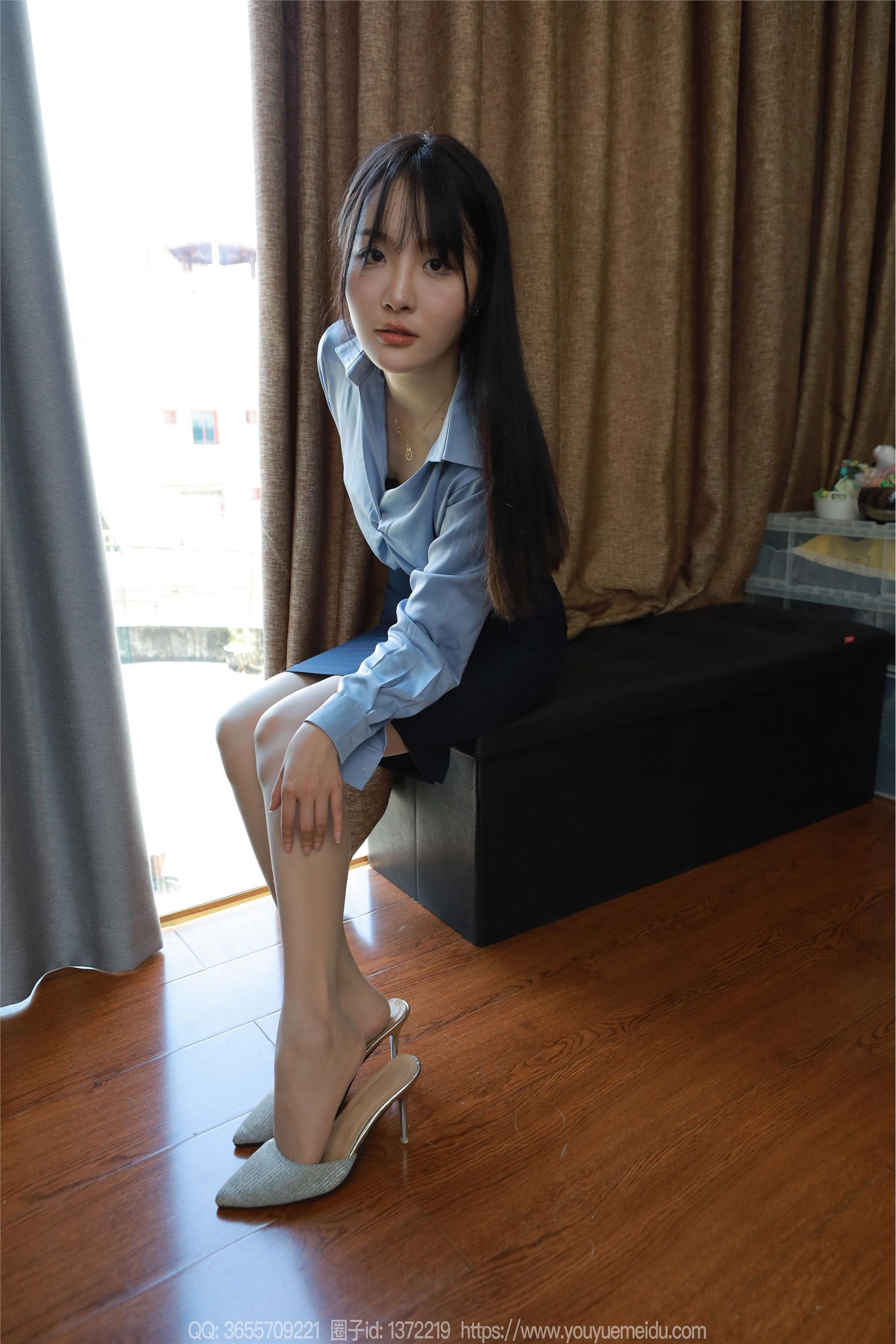 IESS异思趣向  2024.09.04 丝享家 1837 婉萍《蓝色衬衣》